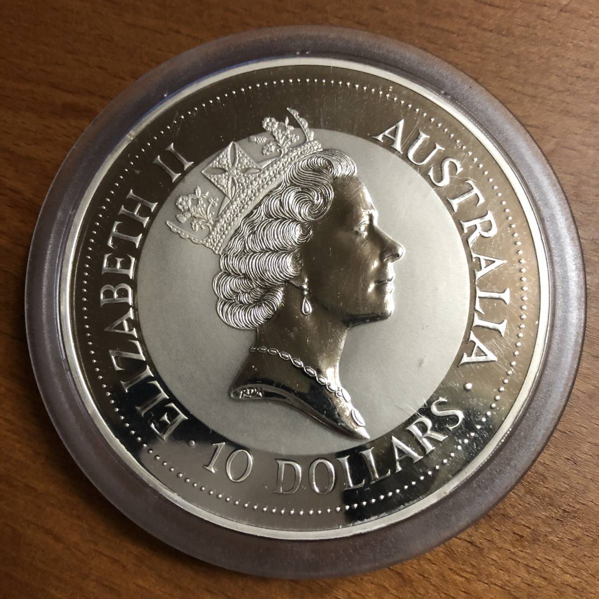 オーストラリア 1992年 銀貨 ワライカワセミ 1kg カワセミ 純銀貨 