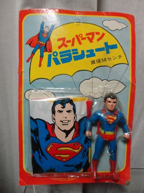 スーパーマン パラシュート - 70年代 2点 倉庫品 : DRODD man レア！70 