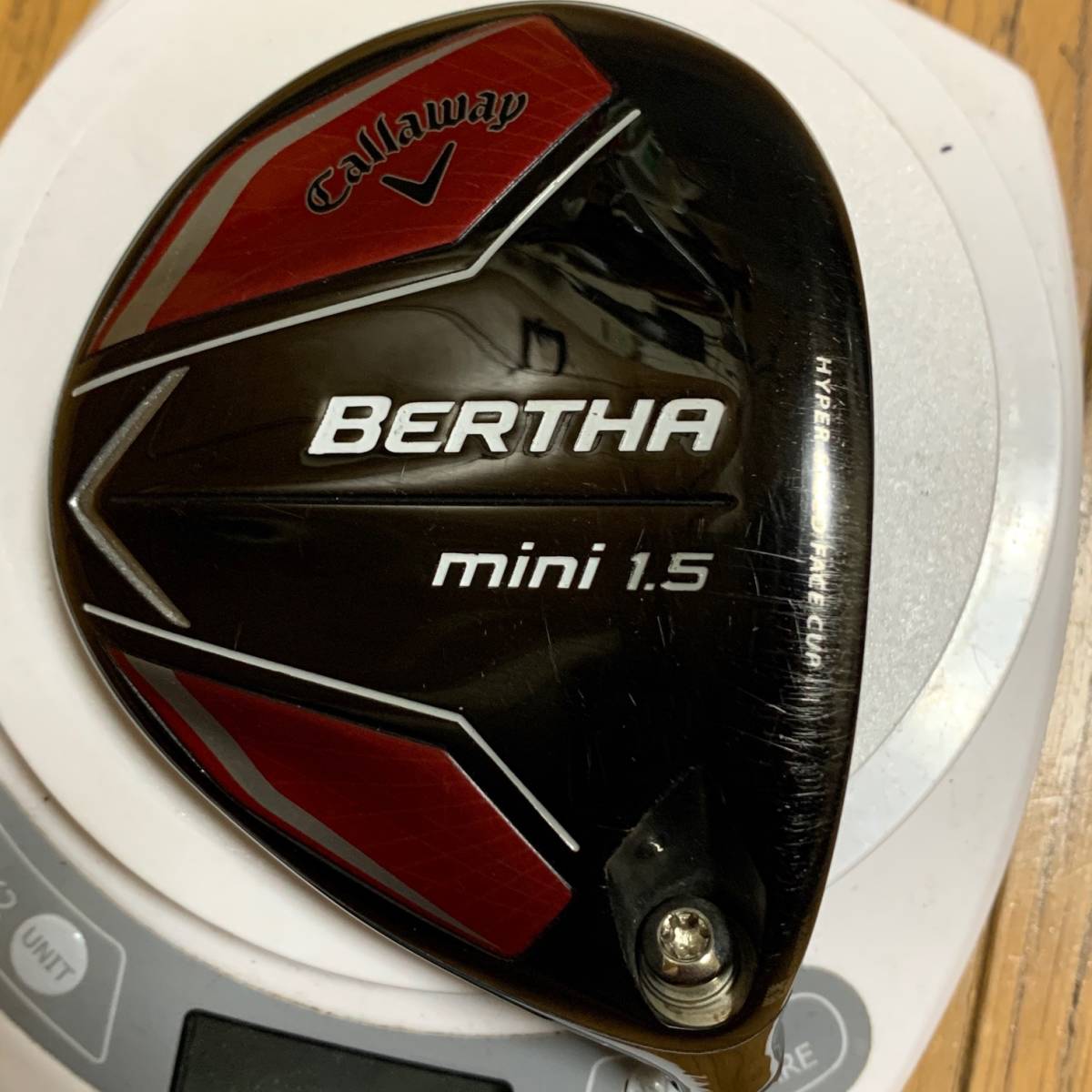 正規品，大人気 ミニドライバー キャロウェイ BERTHA MINI 1.5 14度 スリーブ付き ヘッド(ヘッド)｜売買されたオークション情報、yahooの商品情報をアーカイブ公開 - オークファン 部品