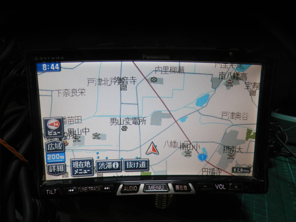 値下げ！パナソニックナビCN-HDS635RD連動ETC地デジチューナーセット パナソニック パナソニックの地デジチューナー内蔵インダッシュHDDナビ