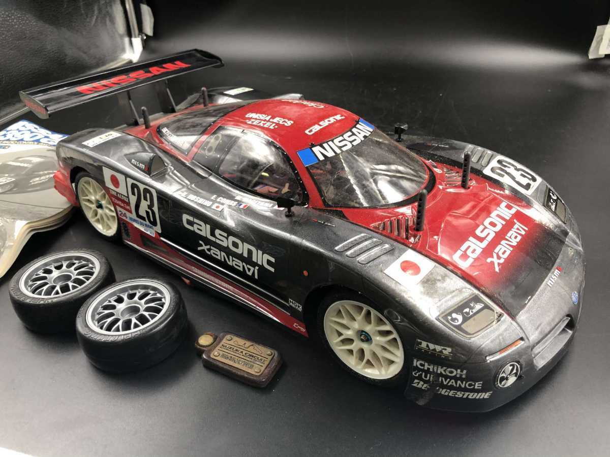 希少タミヤ1⁄10 電動RCカーSUMO POWER GT-R XB 動作OK タミヤ 1⁄10