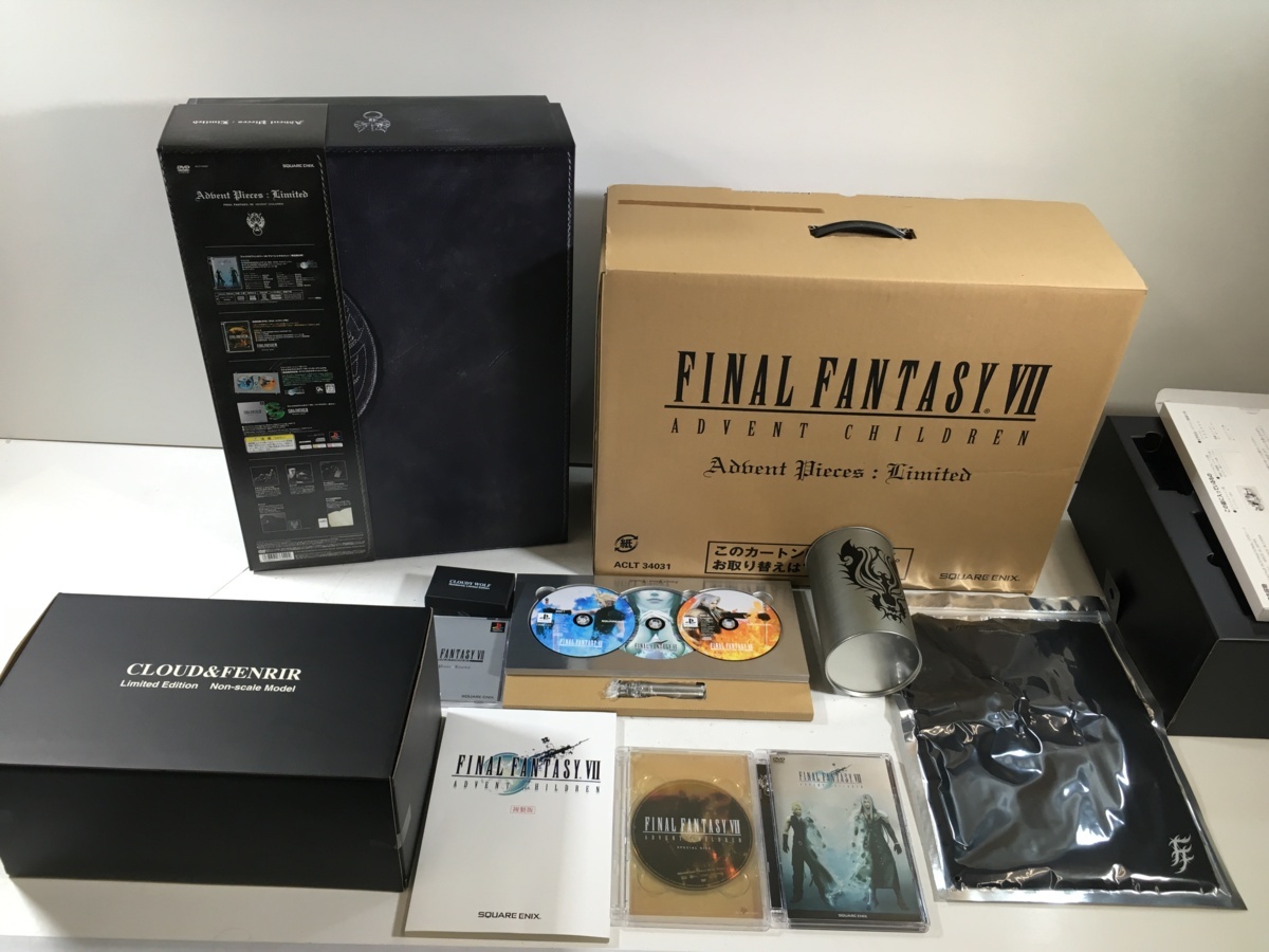 【定番人気，お得】 FINAL FANTASY VII ファイナルファンタジー 7 アドベント チルドレン アドベント ピーシーズ リミテッド FF ユーズド(ファイナルファンタジー)｜売買されたオークション情報、yahooの商品情報をア ファイナルファンタジー