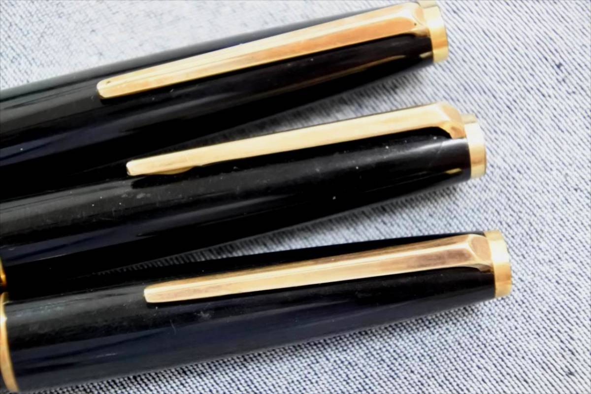 MONTBLANC 万年筆 14K 585 万年筆】MONTBLANC モンブラン 14K 585 3本まとめて 万年筆MONTBLANC
