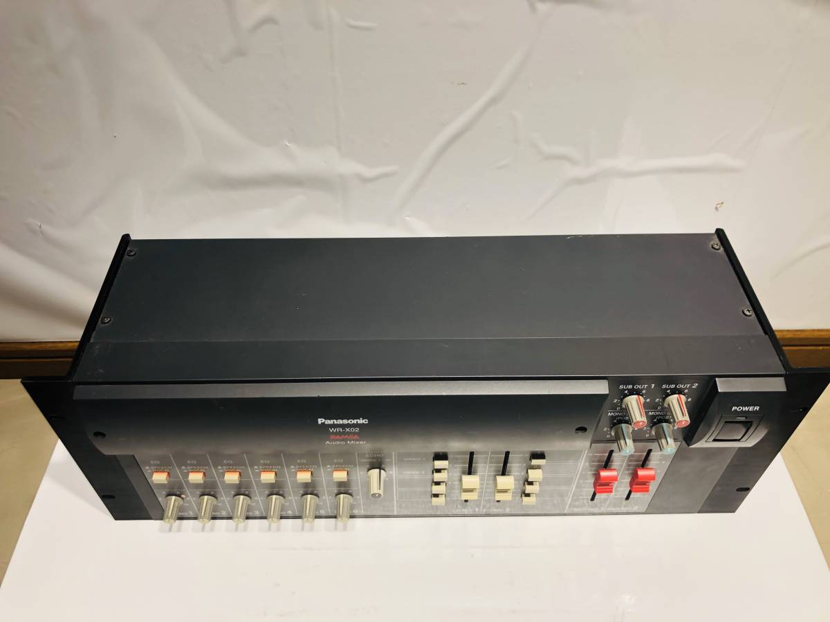 R5303C【USED】Panasonic WR-X02 オーディオミキサー RAMSA Audio