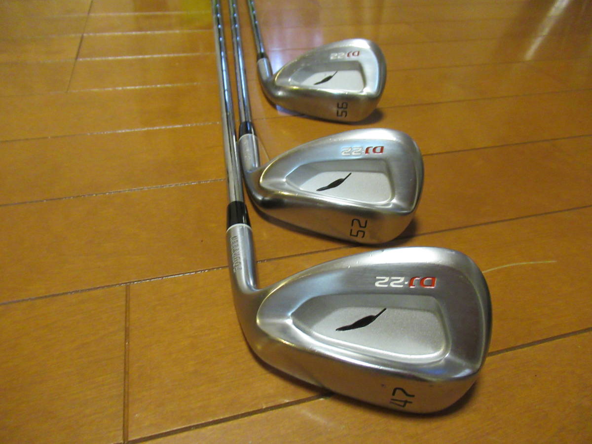 限定セール，格安 ＤＪ２２ ４７ ５２ ５６度３本セット ＮＳ1050 Ｓ(ウェッジ)｜売買されたオークション情報、yahooの商品情報をアーカイブ公開 - オークファン 男性左きき用