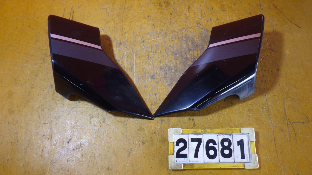 確認 27681 ヤマハ DG08J セロー225WE '04 純正 シュラウド 左右 YAMAHA