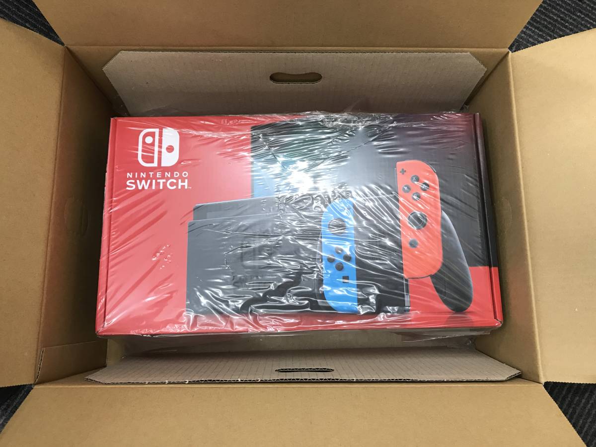 ☆新品・未開封☆Nintendo Switch 本体 Joy-Con(L) ネオンブルー/(R 