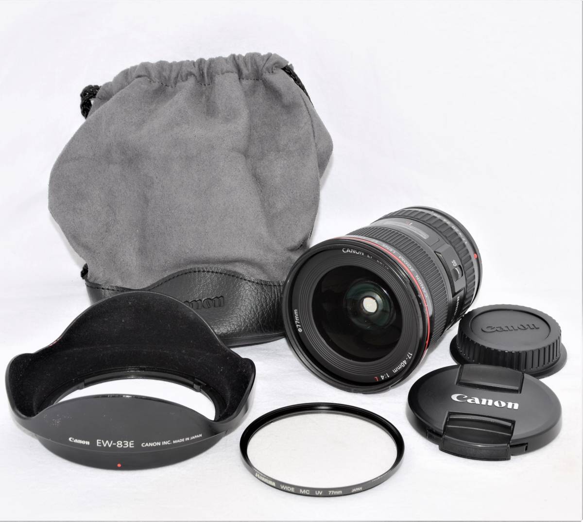 CANON ZOOM LENS EF 17-40mm F4L USM Canon EF 17-40mm f⁄4L USM Lens