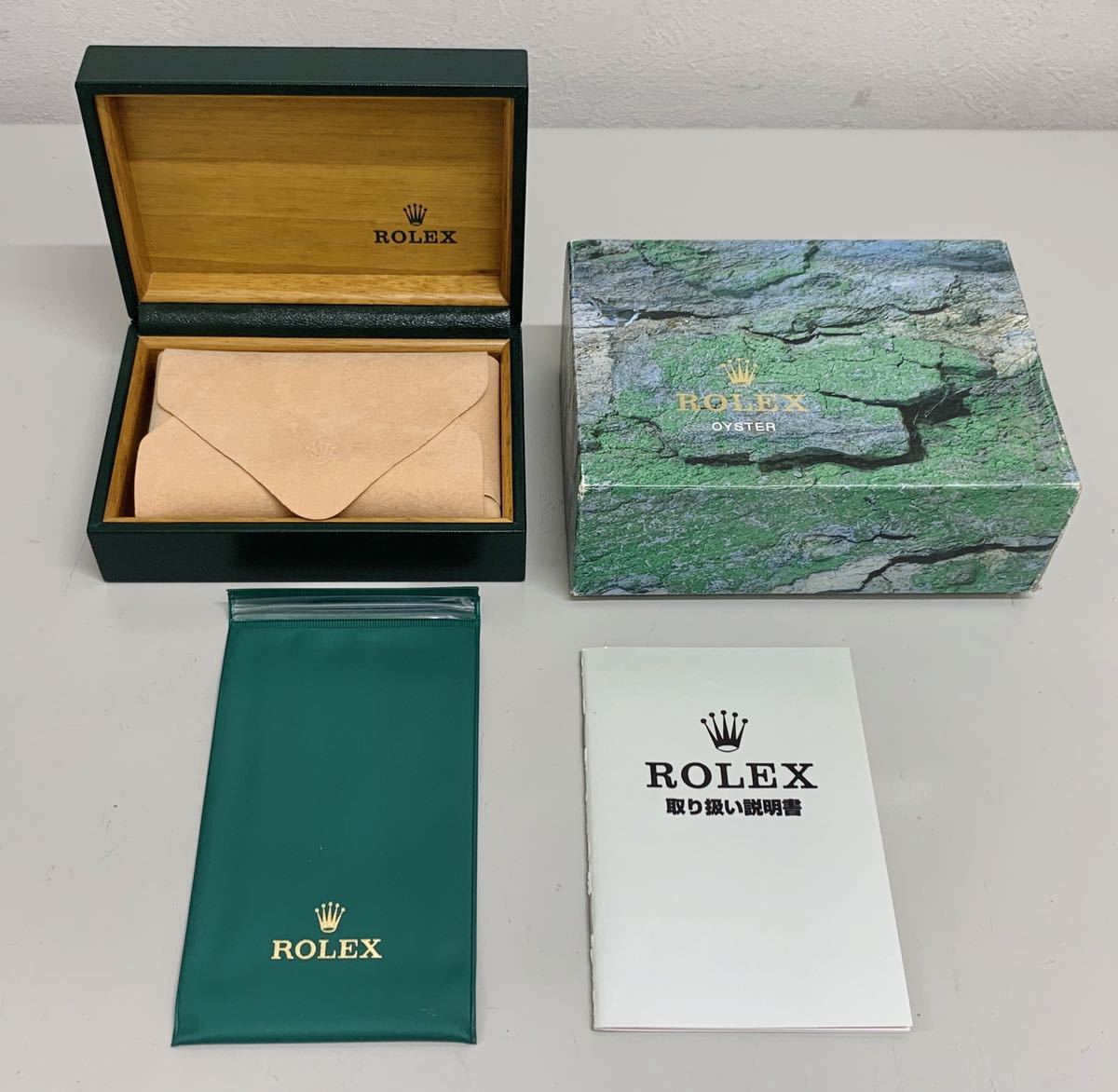 【超激得，SALE】 ROLEX ロレックス 空箱 保存箱 空箱 外箱 内箱 腕時計用 空ケース グリーン 純正(箱、保証書、付属品)｜売買されたオークション情報、yahooの商品情報をアーカイブ公開 - オークファン 箱、保証書、付属品