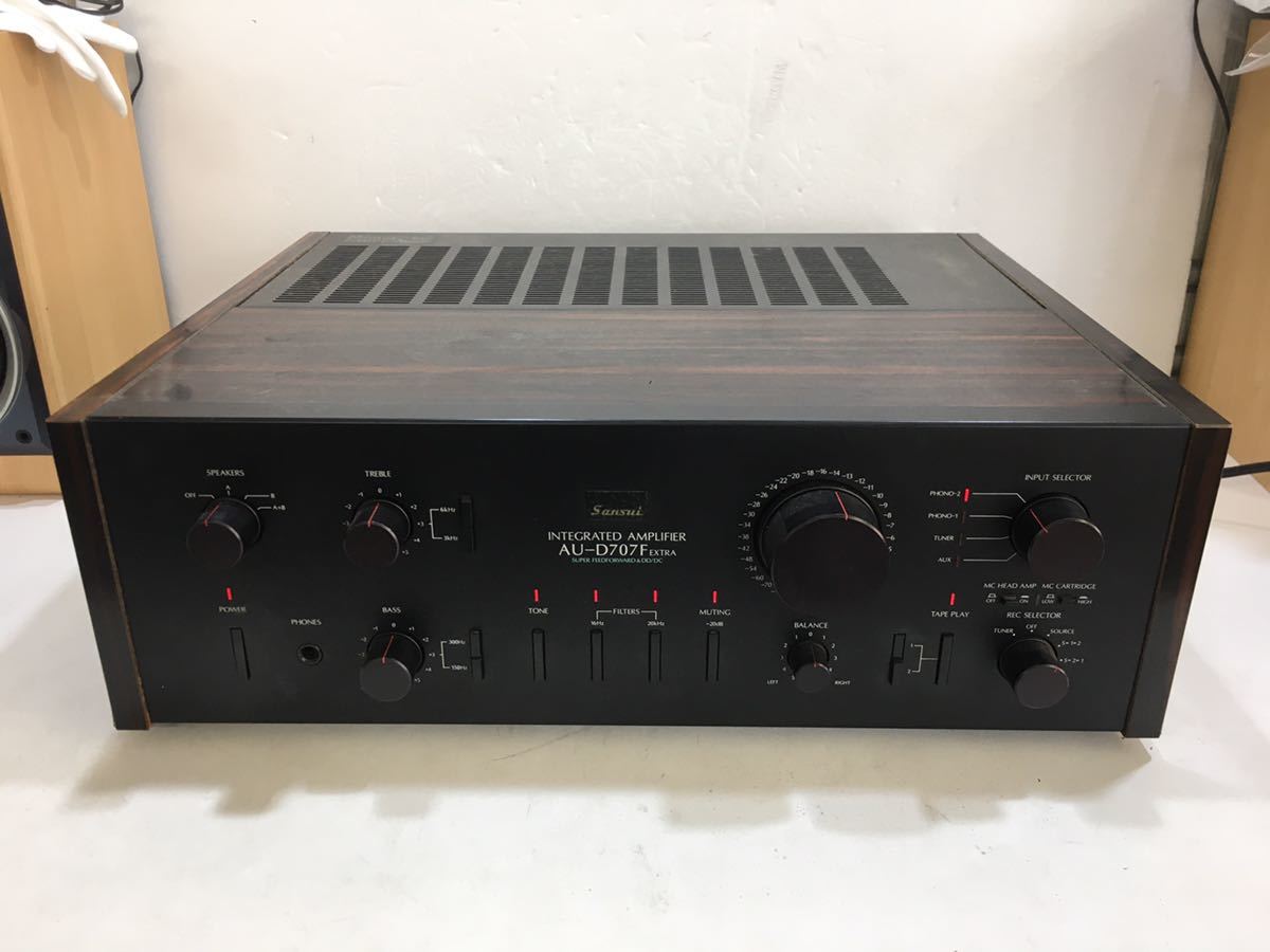 SANSUI AU-D707F プリメインアンプ Amplifier Integrated アンプと 