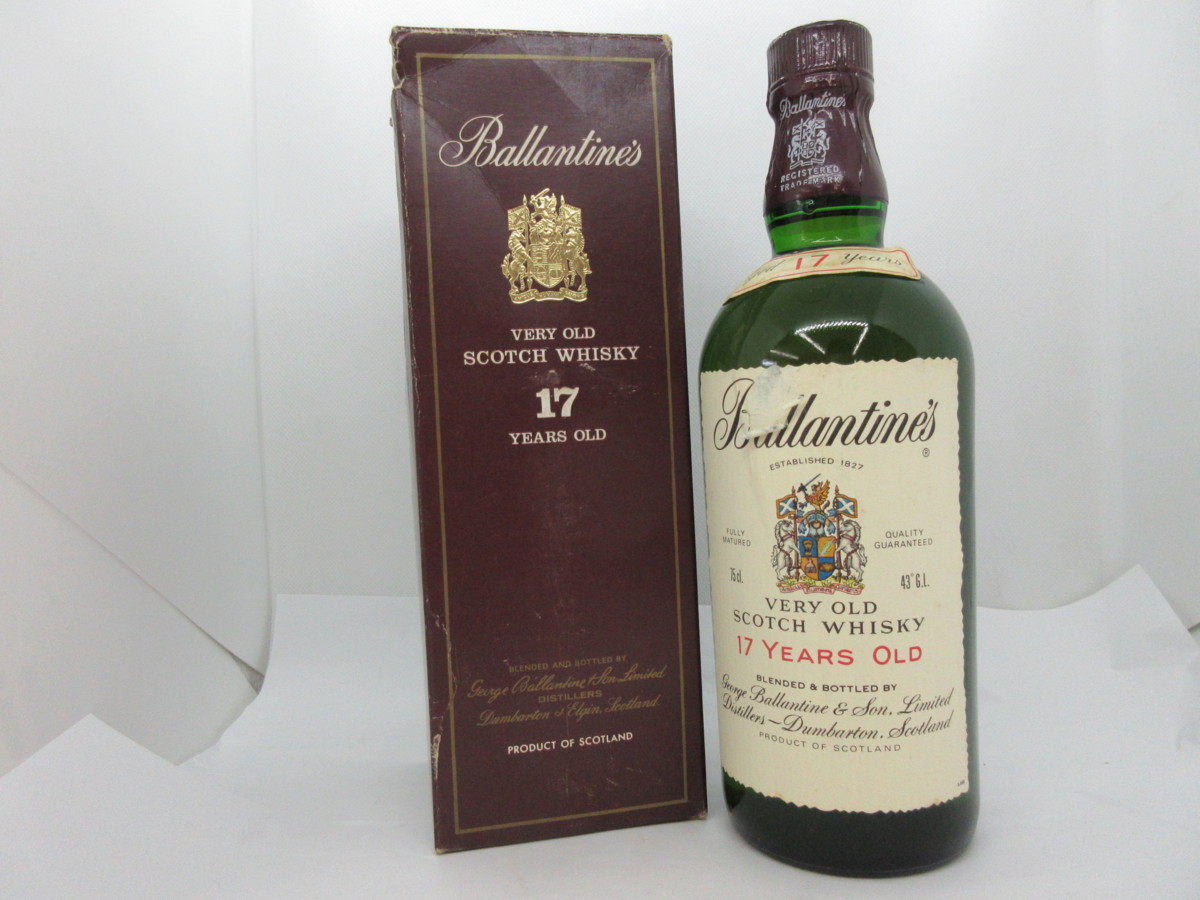 バランタイン 17年 ベリーオールド 750ml Ballantines スコッチ 43度 