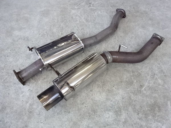 BNR32 メーカー不明　砲弾マフラー HKS BNR32 スカイラインGT-R GTR RB26DETT 砲弾 マフラー ステンレス
