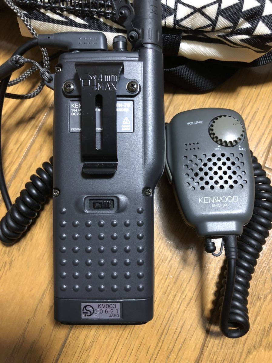 アマチュア無線 デュアルバンドKENWOOD TH-78 KENWOOD FMデュアル