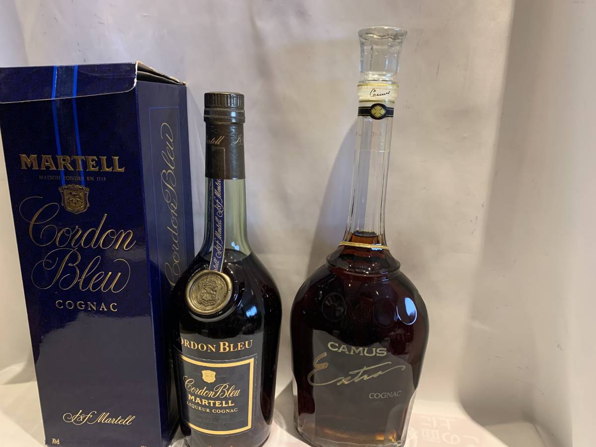 CAMUS　マーテル　2本セット　 40％ 700ml 　未開封 カミュ 700ml コニャック Cordon MARTELL の