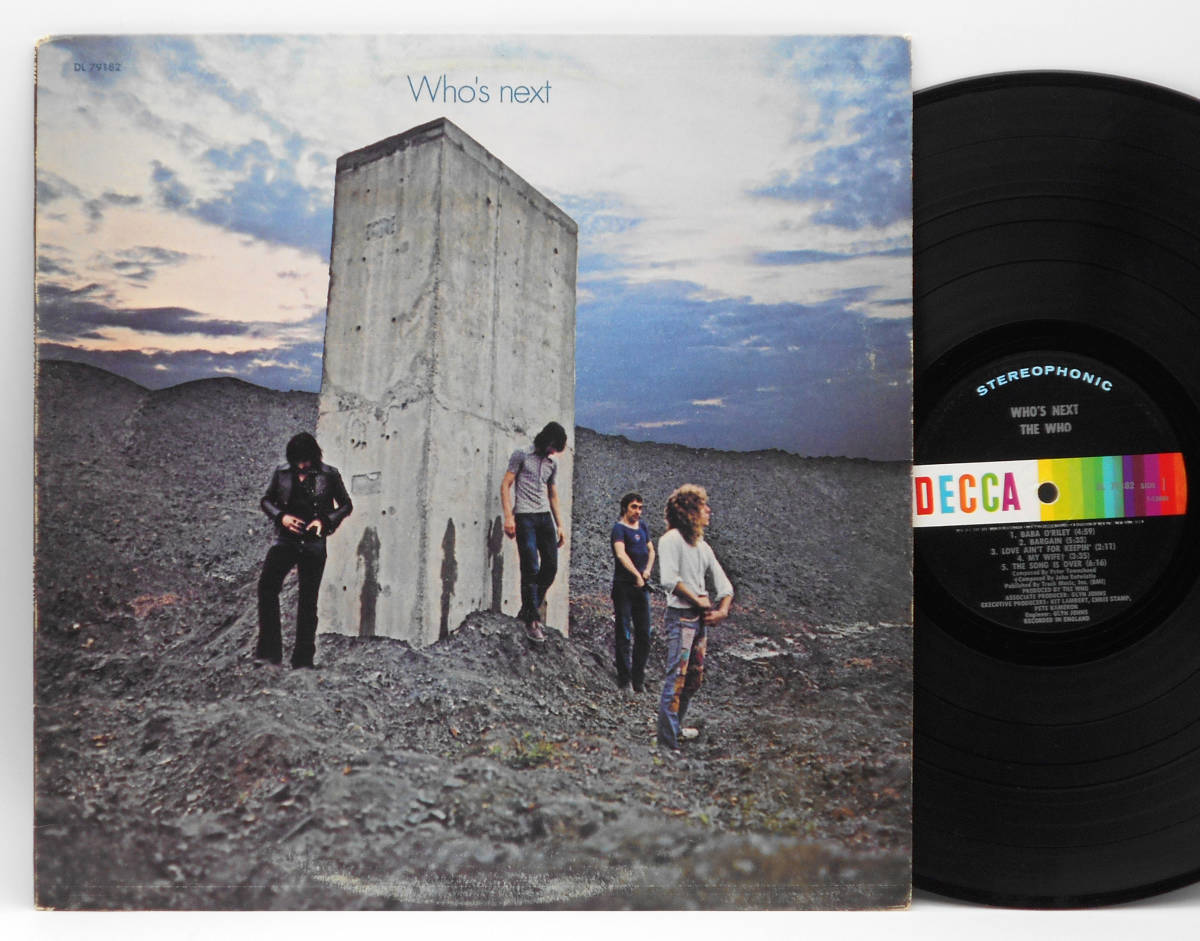 The Who's - Next Who – LP Vinyl Album (Remastered Original | + EX