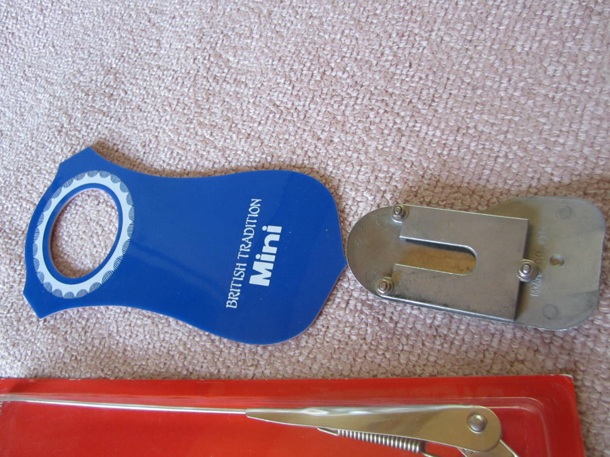 ローバーミニ メッキワイパー アクセルペダルカバー タンクエプロン_2