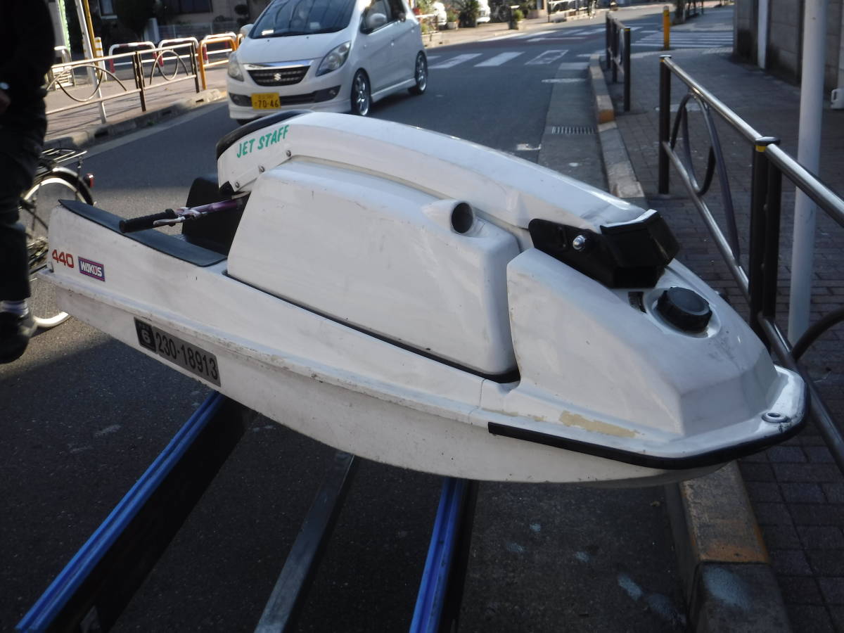 豊富な，品質保証 カワサキ / Kawasaki JS440 船艇のみ クランキング未確認 1円スタート(カワサキ)｜売買されたオークション情報、yahooの商品情報をアーカイブ公開 - オークファン 本体