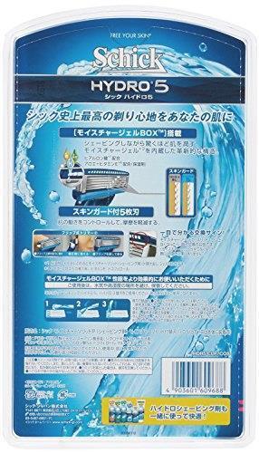 【初回限定価格】 シック Schick 5枚刃 ハイドロ5 クラブパック(本体+替刃17コ付)_2