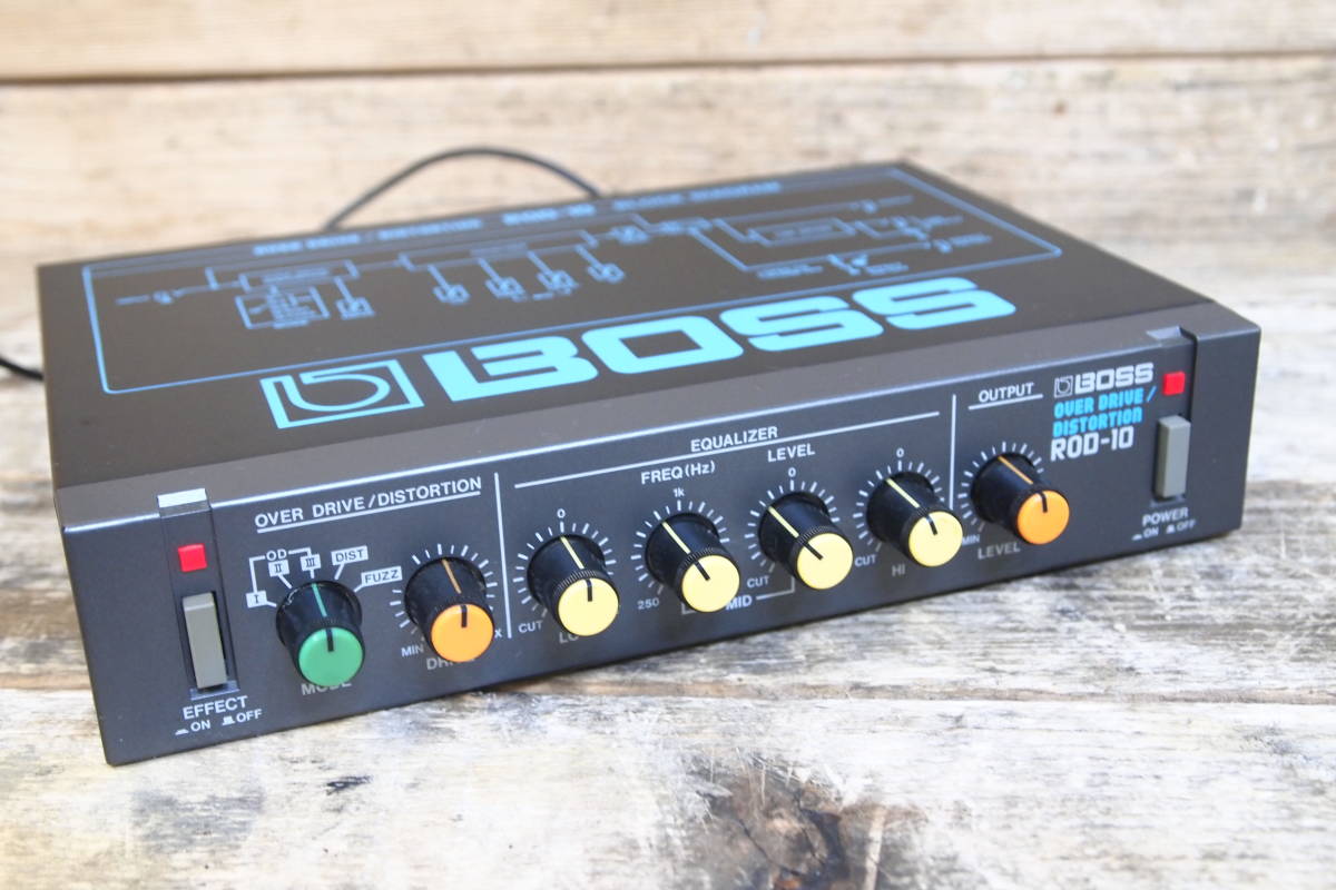 □BOSS ボス ROD-10 オーバードライブディストーション BOSSハーフ