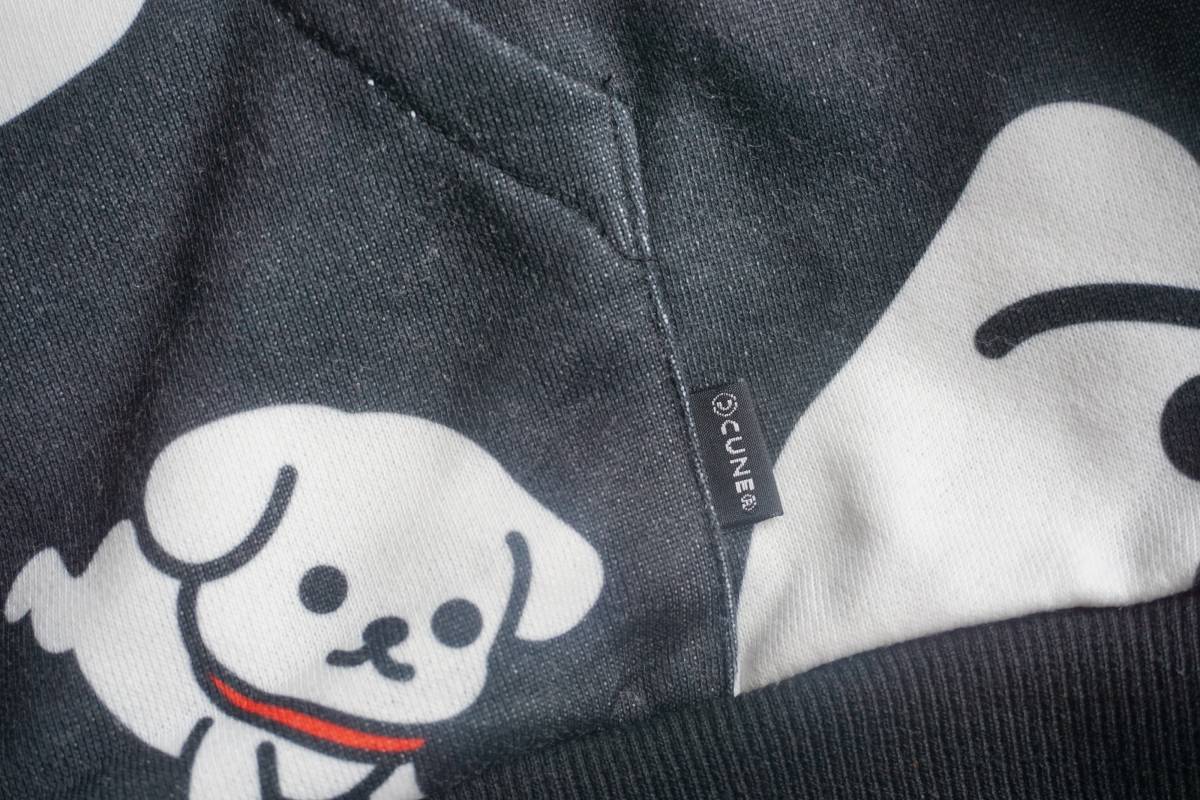 CUNE キューン わんわん大きいパーカー黒(Mサイズ)｜売買された 