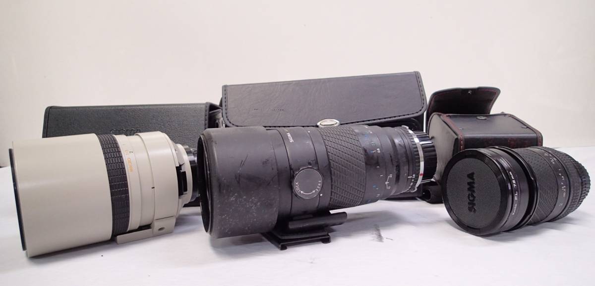 SIGMA 600mm F8 ミラーレンズ ホワイト Nikon Fマウント Sigma 600mm