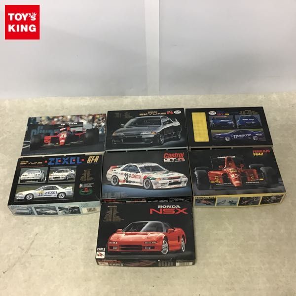 1円～ ROSSO他 1/43 日産 スカイラインGT-R ニスモ / フェラーリ F642 / ホンダ NSX / 日産 スカイラインGT-R カストロール GT-R 等