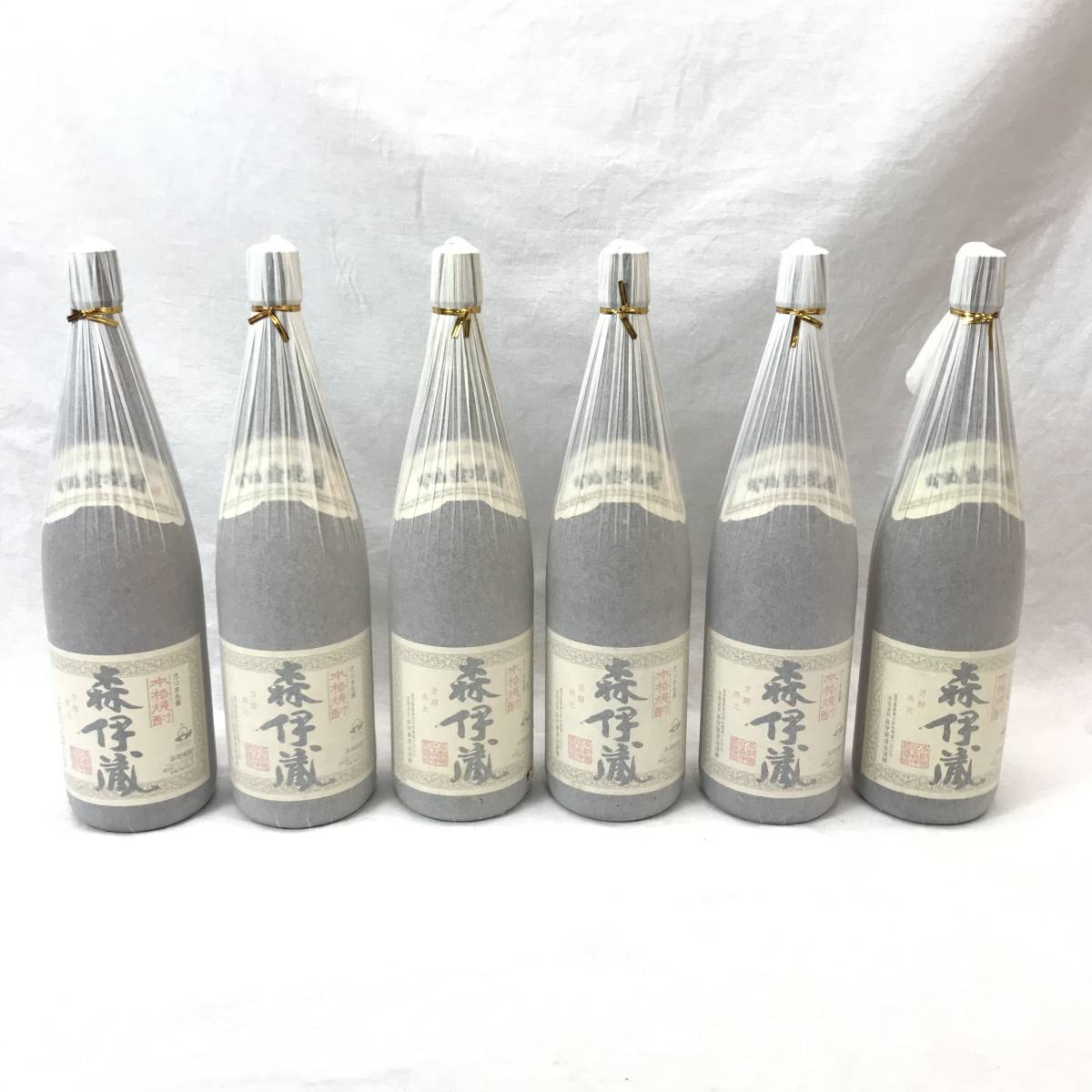 未開栓』森伊蔵酒造 焼酎 森伊蔵 1800ml 6本セット 木箱付き