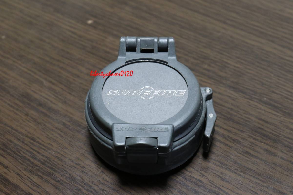 SUREFIRE FM27 COVER FILTER 保護フィルター 極初期ロゴ M3T/M3TL/M4/M6対応 シュアファイア SUREFIRE FM27 カバーフィルター製造終了 for Beamcover Diameter