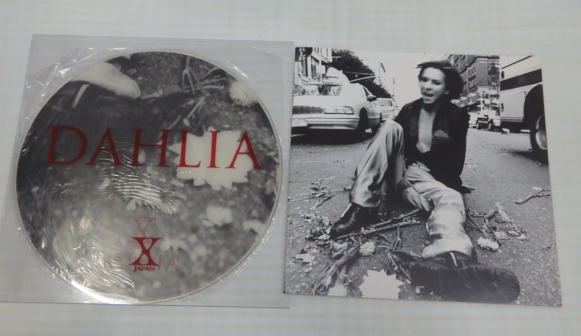毛*店様 XJAPAN DAHLIA レコード LP X JAPAN DAHLIA レコード 毛*店様 XJAPAN DAHLIA レコード LP 【公式