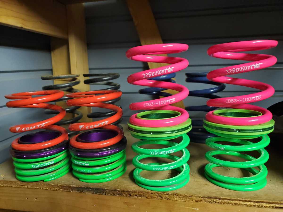 326POWER チャラバネ CRAFTZ ヘルパースプリング セット 10k 8k ID62
