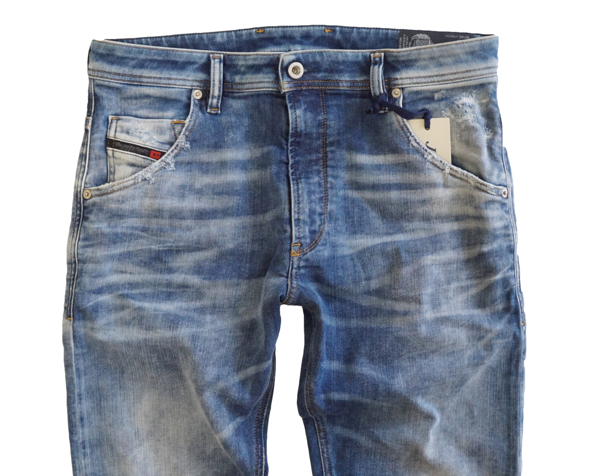 新品 DIESEL ジョグジーンズ スリム スキニー スウェットデニム 