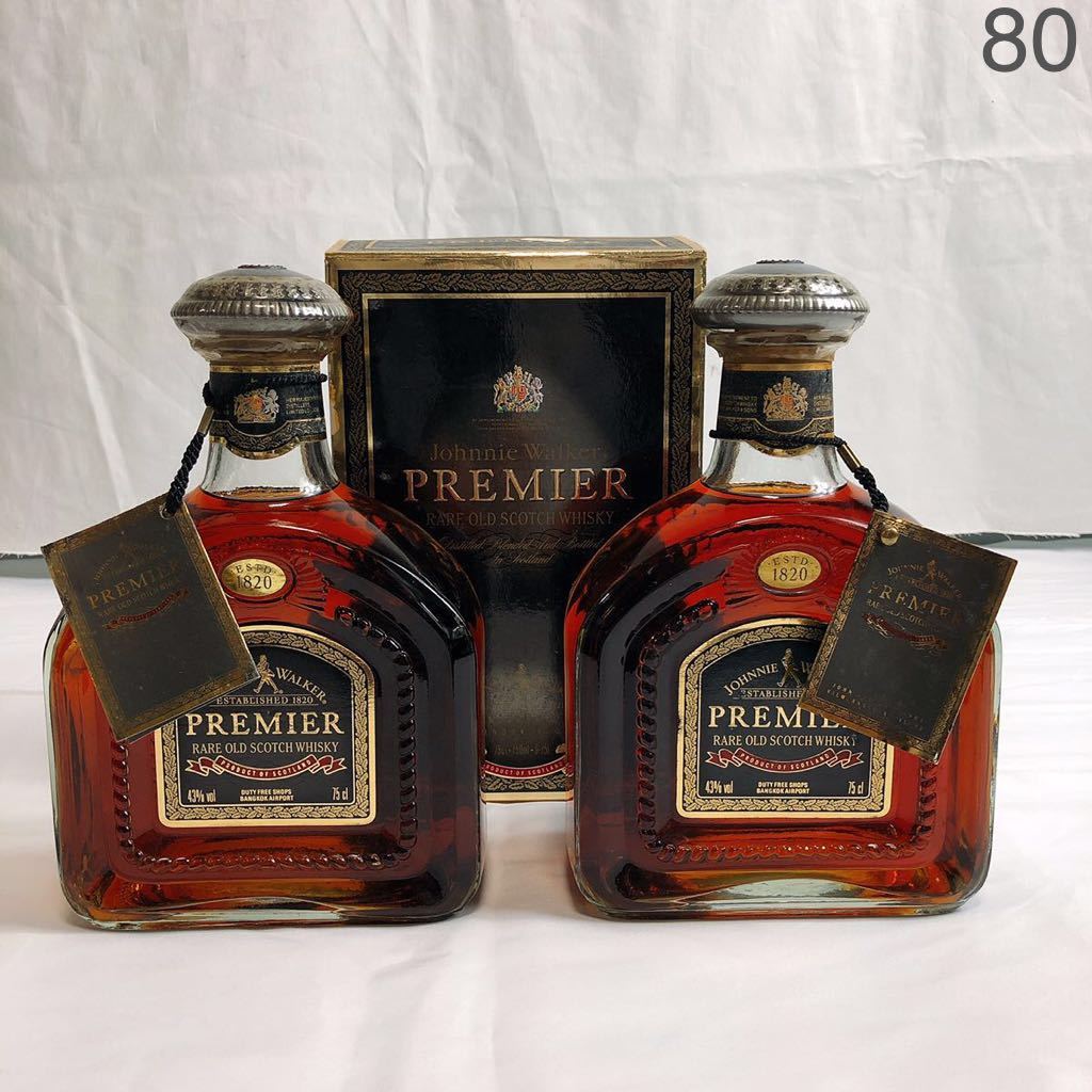 CK80【未開栓】古酒 Johnny Walker ジョニーウォーカー PREMIER