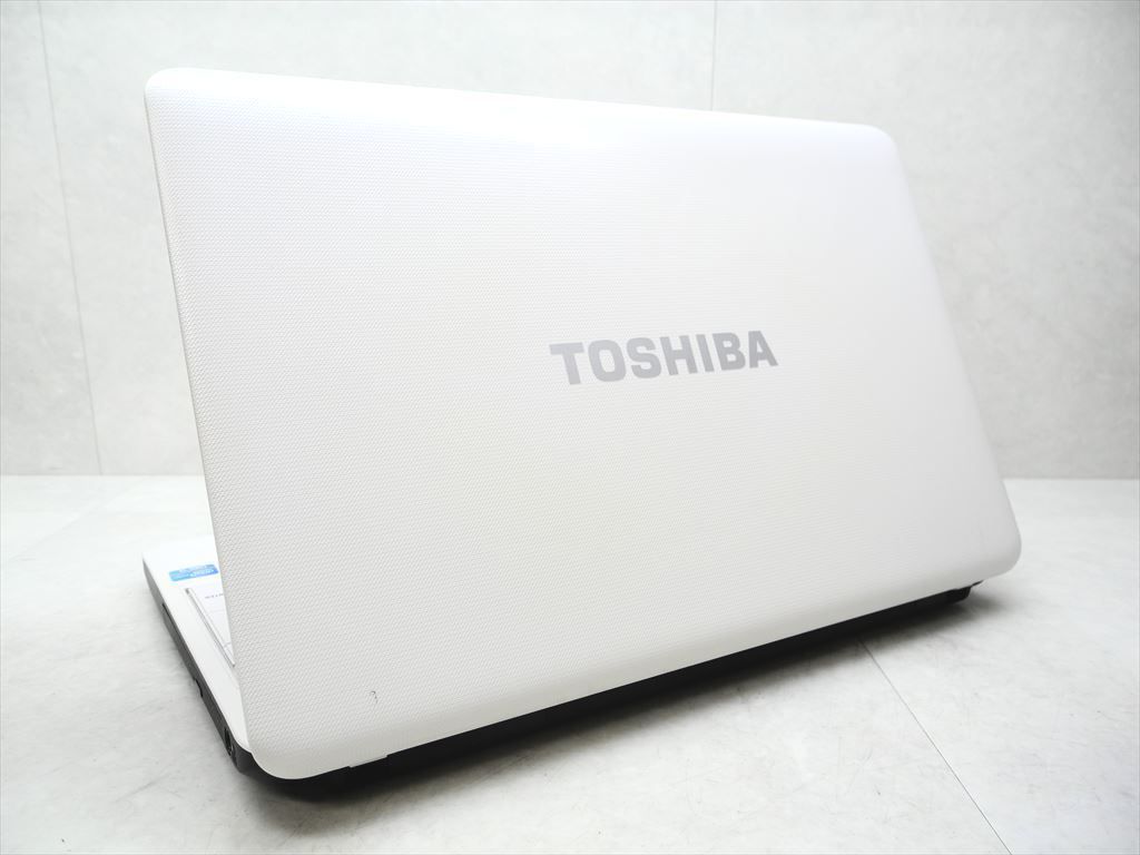 第2世代Core i3 Windows10 東芝 ホワイト ノートPC オフィス Office