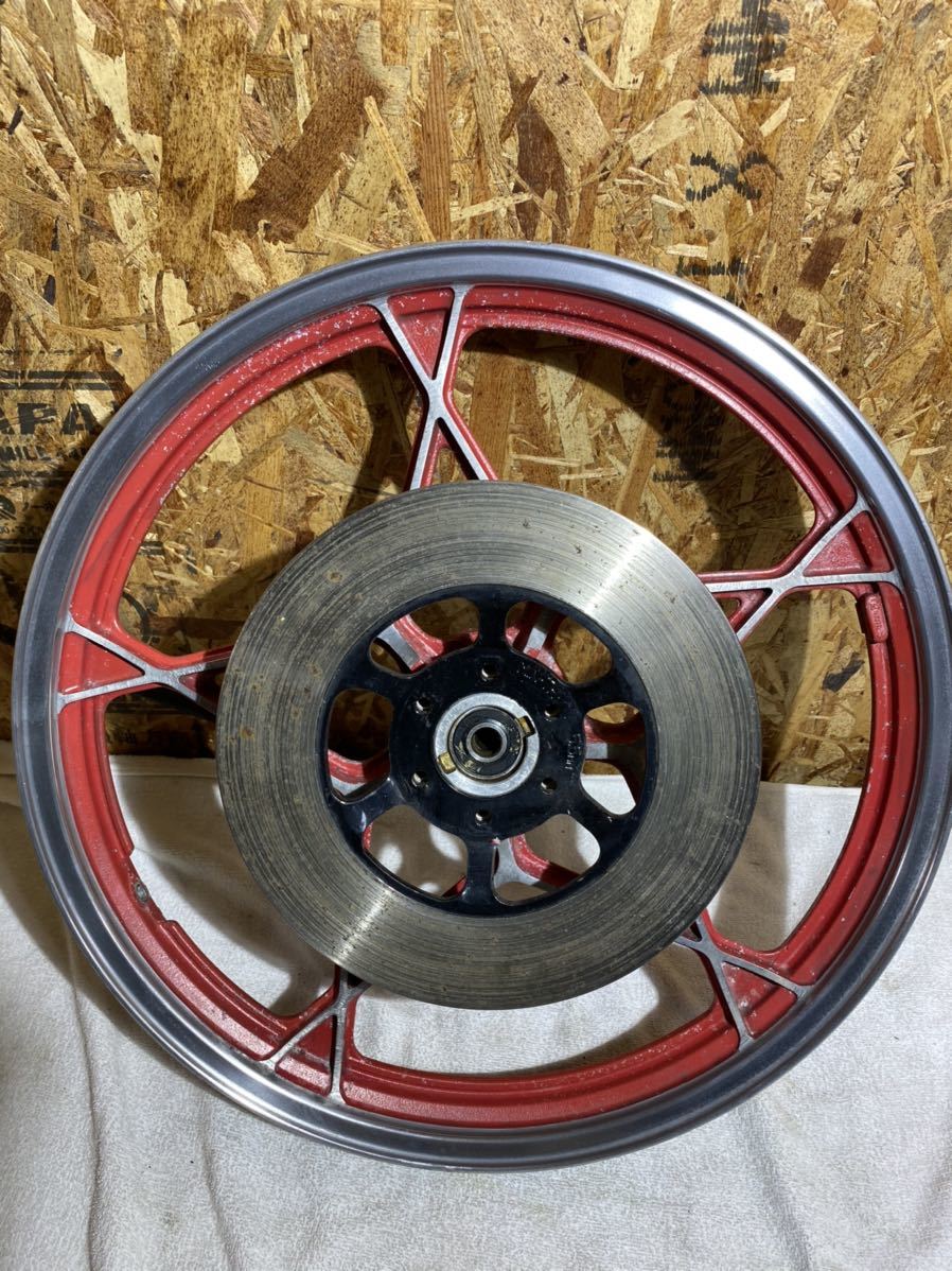 当時物 純正 GSX400F フロントディスクローター 0053 検) GS40XF FS