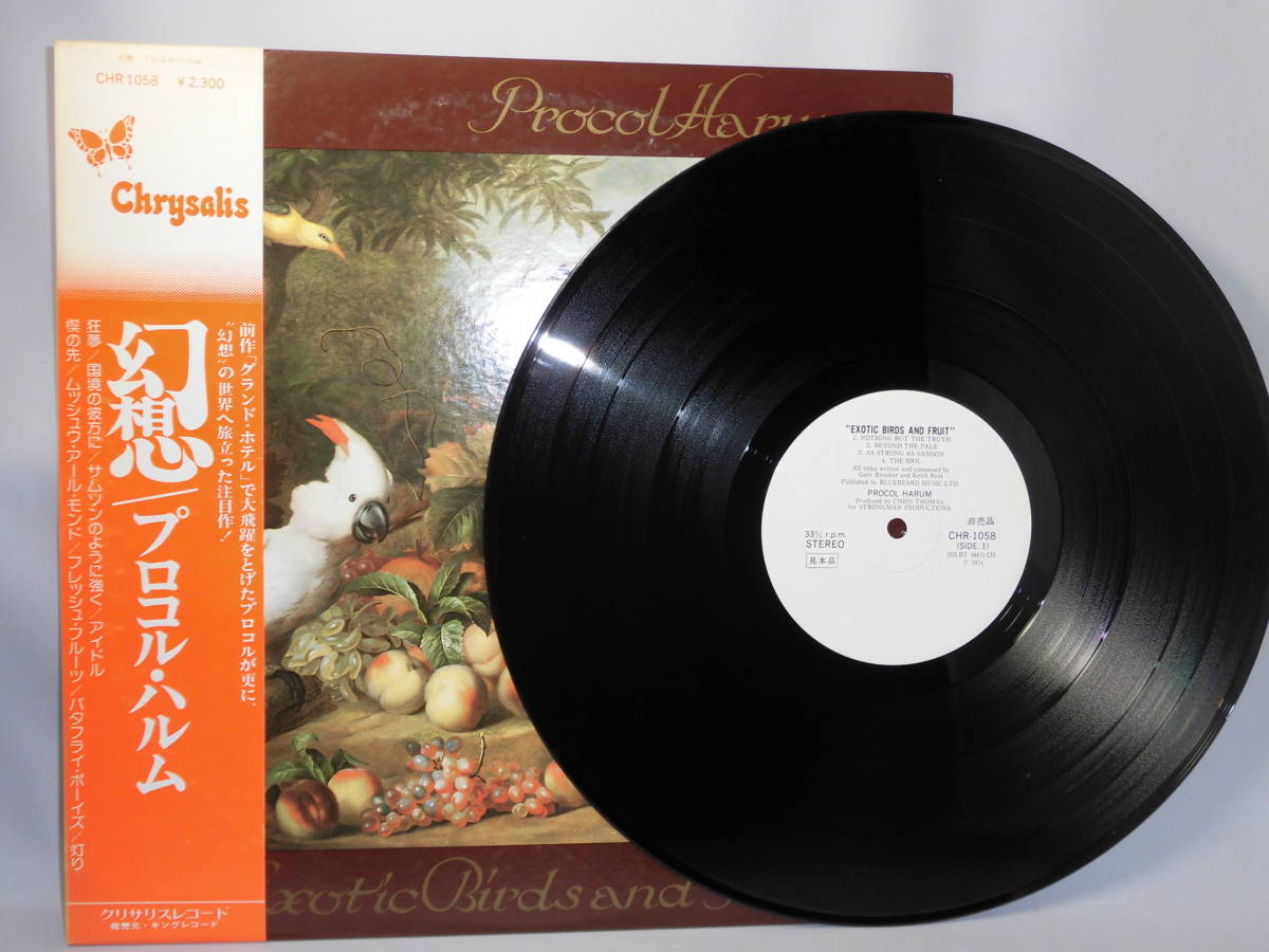 豊富な，HOT プロコム ハルム 幻想 クリサイス初回盤 見本盤白ラベル 帯付LP(一般)｜売買されたオークション情報、yahooの商品情報をアーカイブ公開 - オークファン 一般