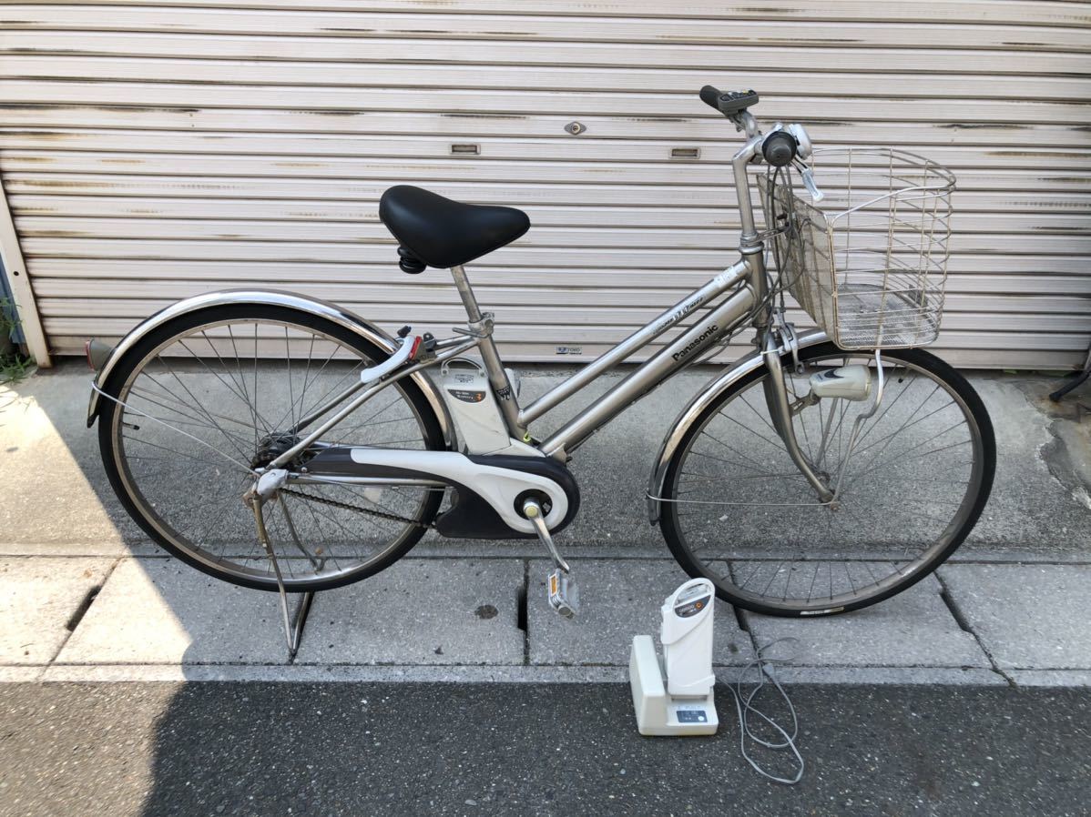 低価，送料無料 引き取り限定 パナソニック 電動自転車 シート 早い者勝ち(電動アシスト自転車)｜売買されたオークション情報、yahooの商品情報をアーカイブ公開 - オークファン 電動アシスト自転車