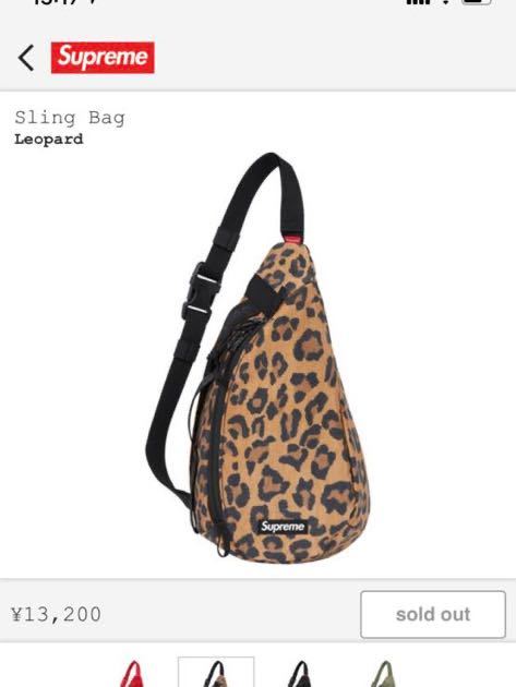 1円～ オンライン購入 新品 Supreme 20AW Sling Bag シュプリーム