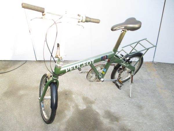 ◇折り畳み自転車 プジョー コリブリ 7段変速 アルミフレーム PEUGEOT 