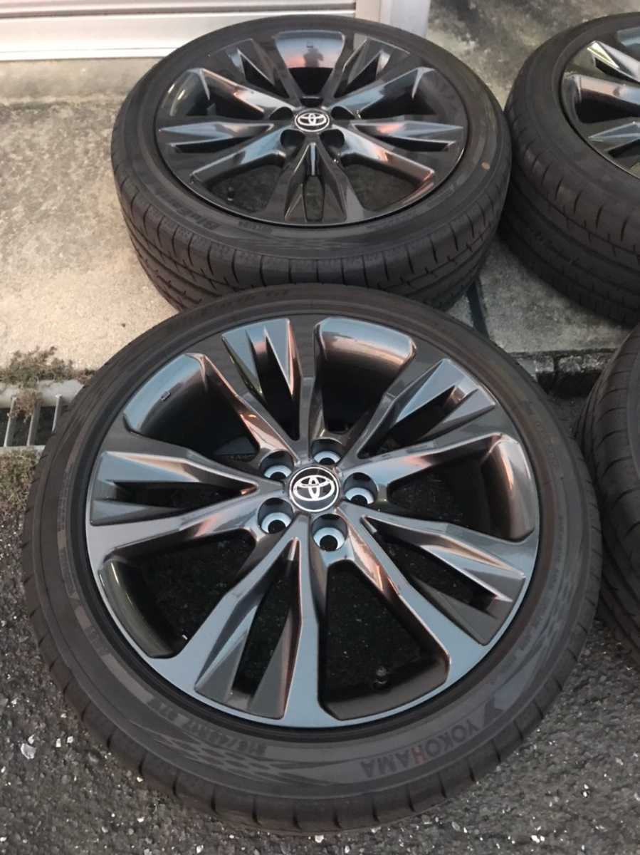 トヨタカローラツーリング W×B 純正ホイール 17インチ 4本 タイヤ