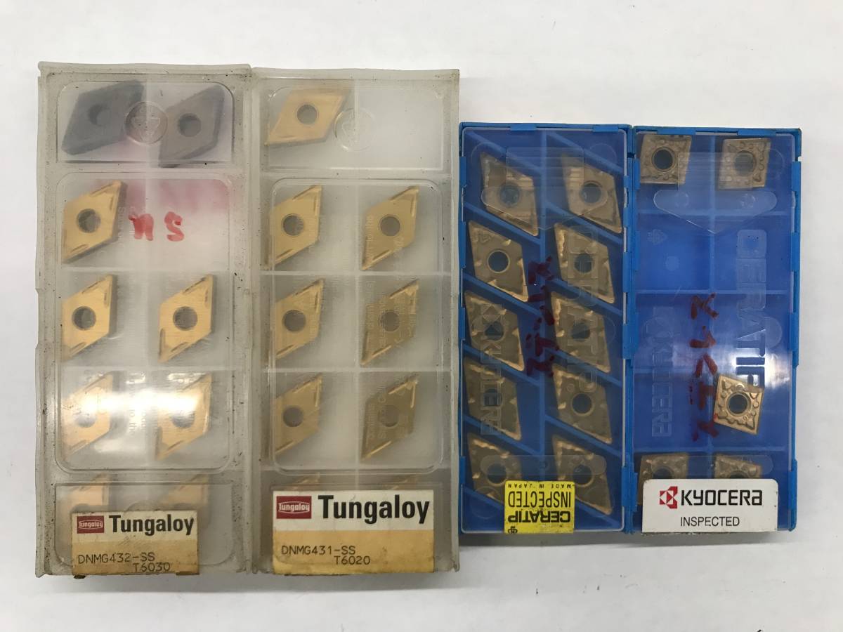 【人気定番，新作登場】 タンガロイ 京セラ ステンレス用旋削チップアソート 多数 Tungaloy KYOCERA(旋盤バイト)｜売買されたオークション情報、yahooの商品情報をアーカイブ公開 - オークファン 鉄工用