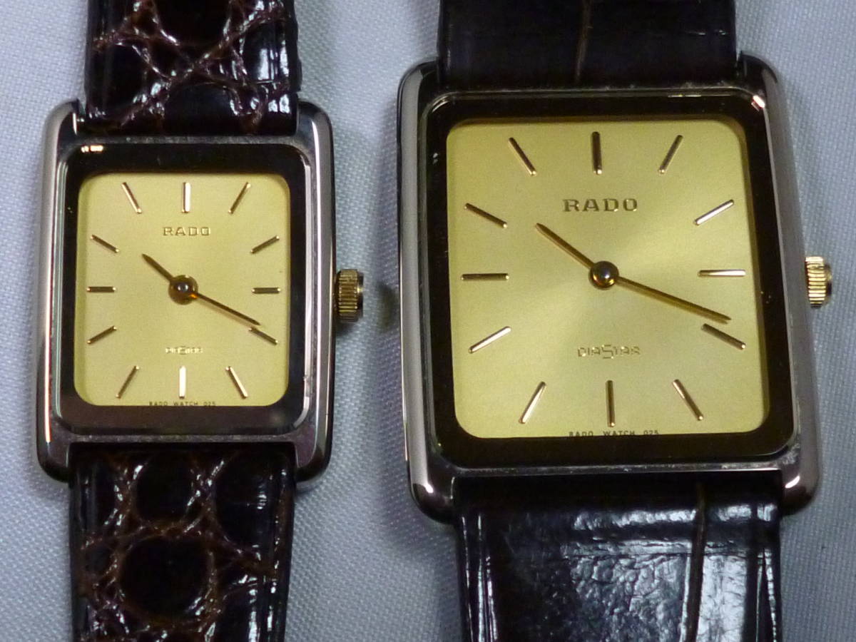 ラドー DIASTAR RADO 腕時計 ラドーダイヤスター 中古の通販 ダイヤ 