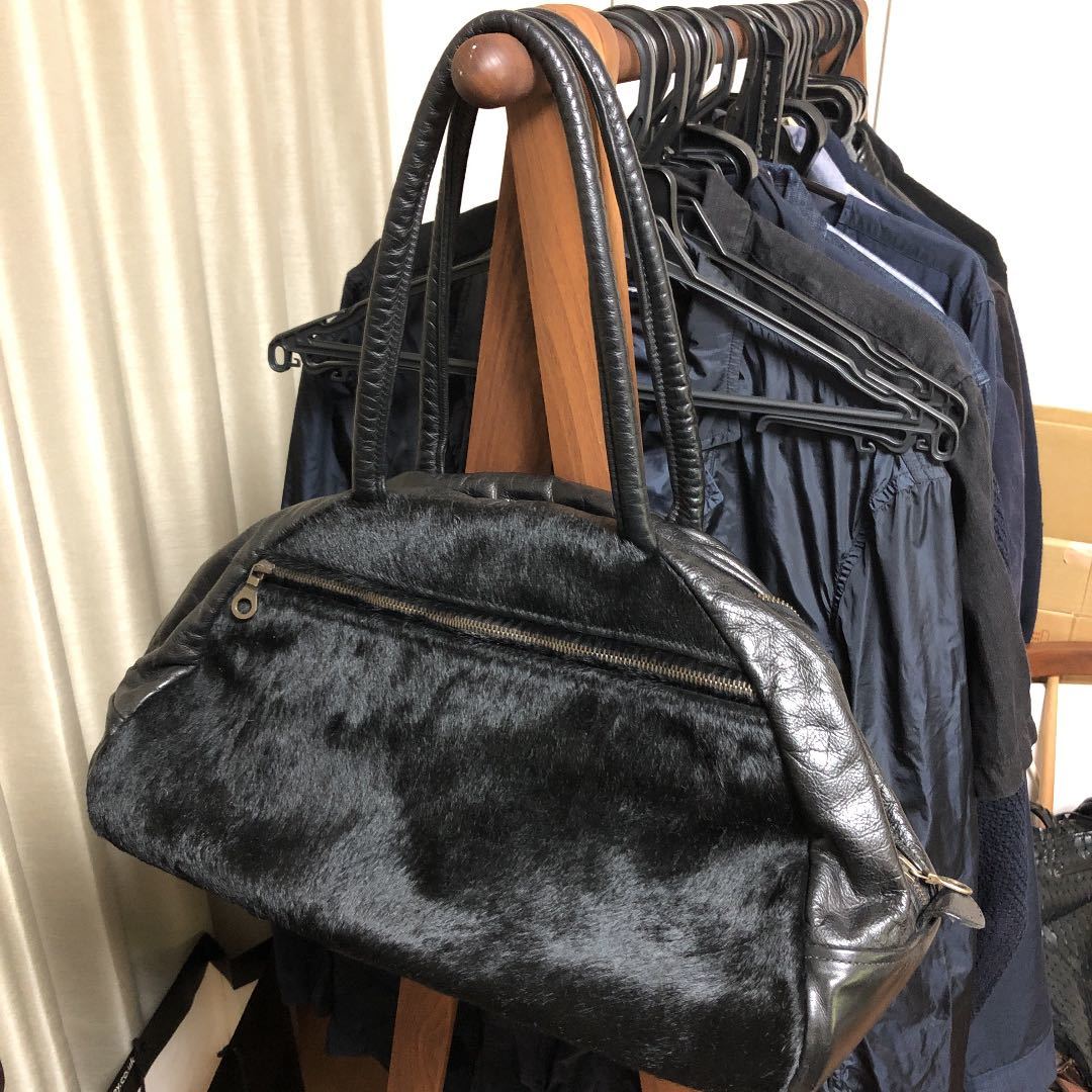 ジャスエムビー 最高級ハラコ 8万 本革ボストンバック(男性用)｜売買 