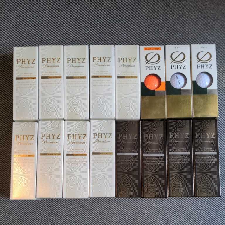定番人気，お得 ゴルフボール ブリヂストン BRIDGESTONE PHYZ PREMIUM ファイズ プレミアム 品 ４ダース 48球 セット(新品)｜売買されたオークション情報、yahooの商品情報をアーカイブ公開 - オークファン ボール