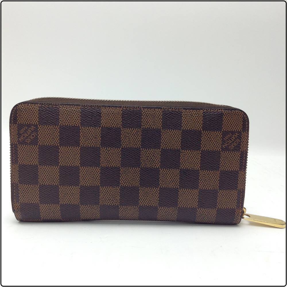 rm) LOUIS VUITTON ルイヴィトン ダミエ エベヌ ジッピーウォレット