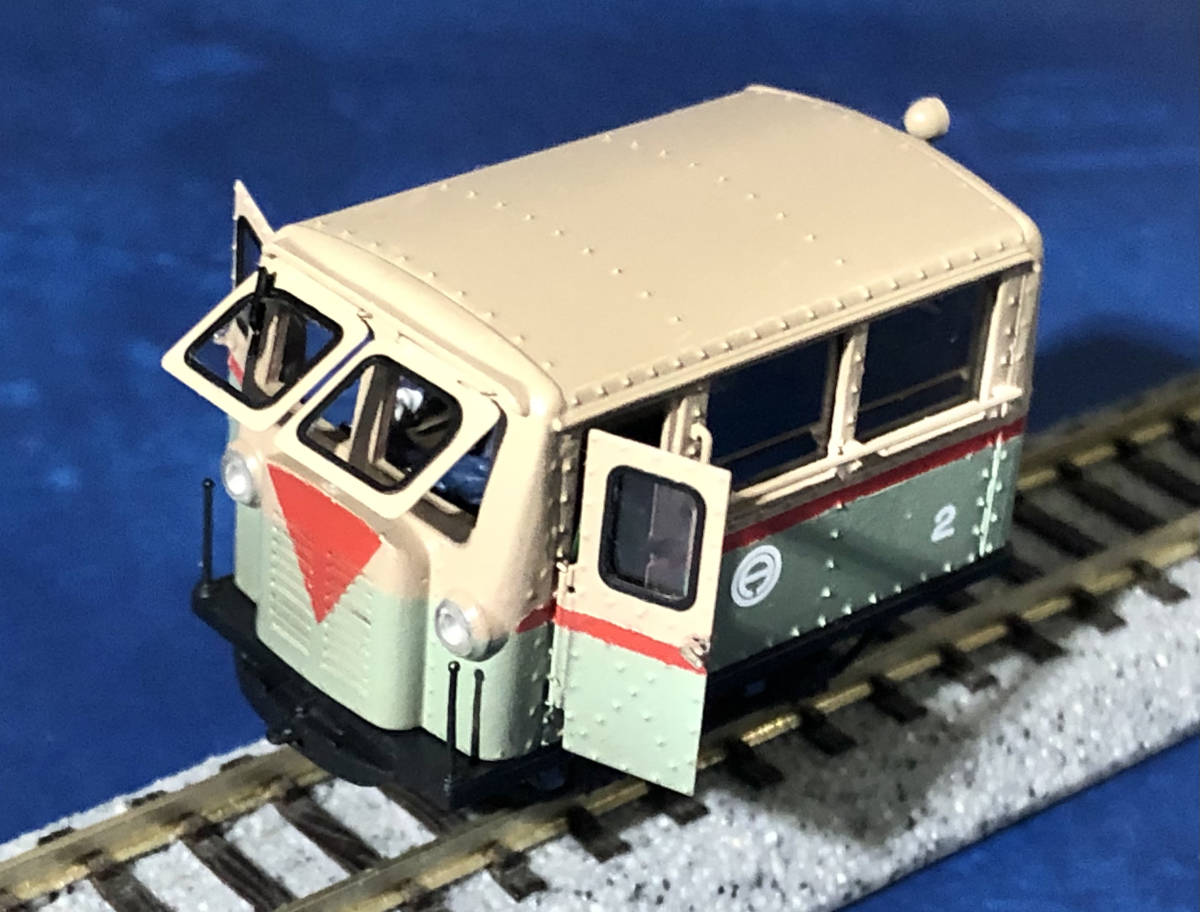 HOナロー 1/87 9mm ワールド工芸 森林鉄道タイプ モーターカーⅡ
