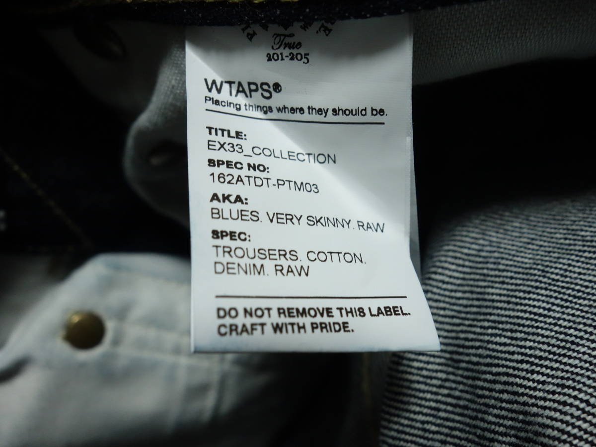 WTAPS (ダブルタップス) 16A⁄W (BLUES BASIC RAW) 公式通販 ネイビー S 