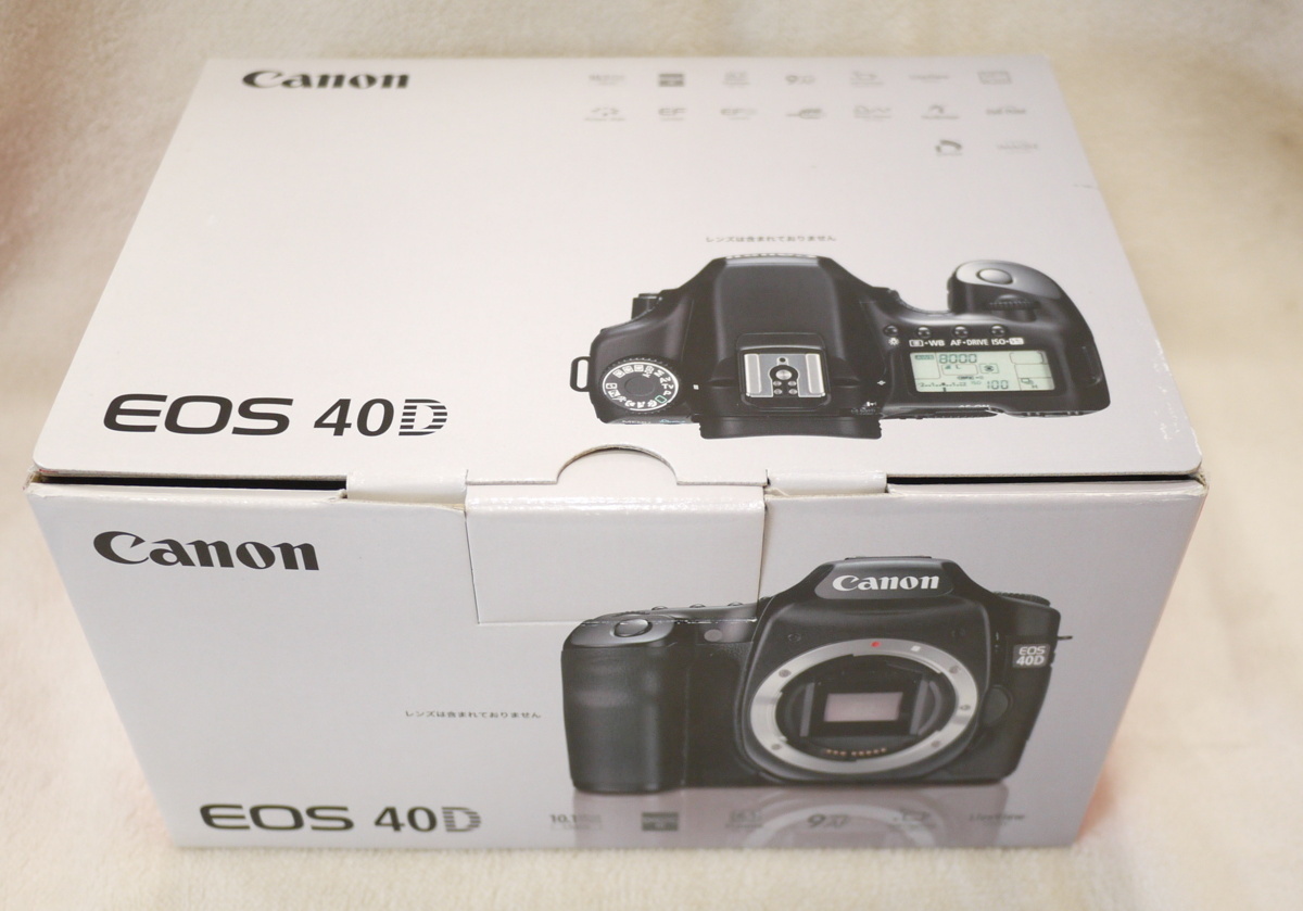 Canon 40D EOS | 10.1MP キヤノン (本体 デジタル一眼レフカメラ 40d