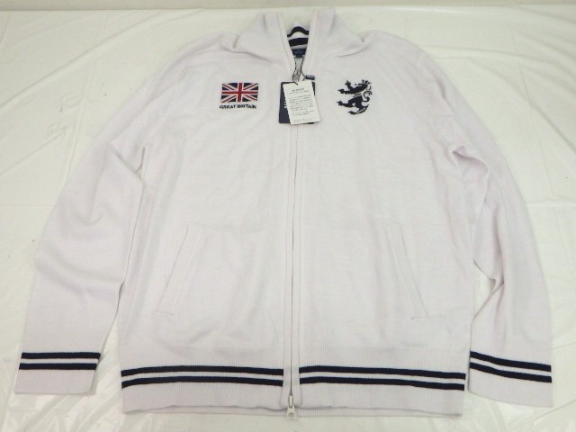 【HOT，爆買い】 a06/ゴルフウェア アドミラルゴルフ Admiral GOLF フルジップセーター メンズ トラックジャケット ニット LLサイズ ADMA8T3(セーター)｜売買されたオークション情報、yahooの商品情報をアーカイブ公 セーター