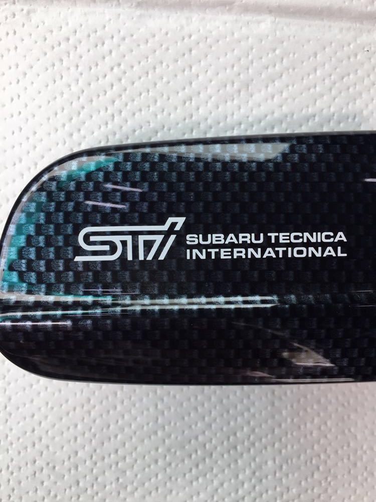 スバル 純正 STi ルームミラーカバー カーボン調 レガシィ エクシーガ