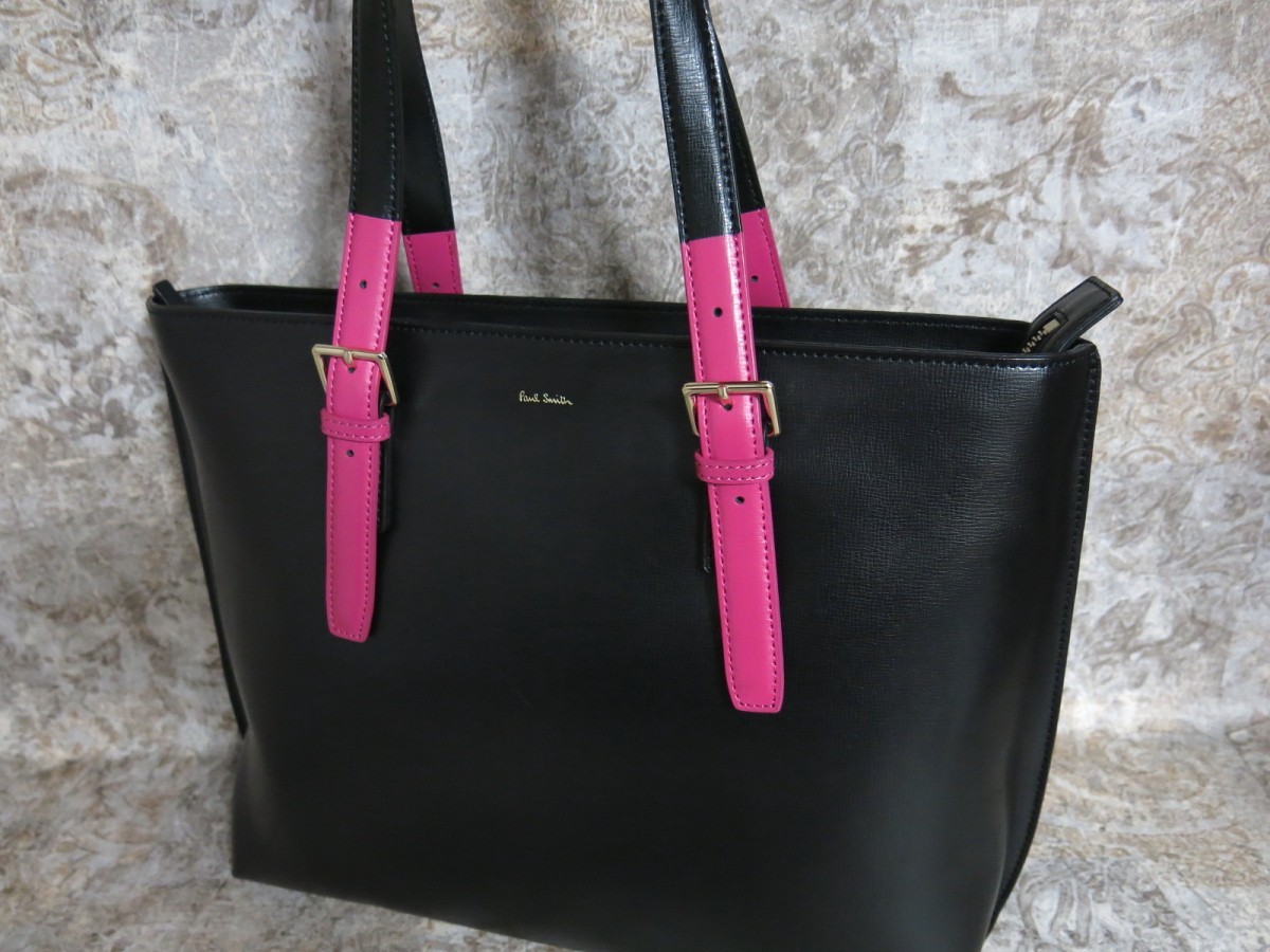 □未使用品□Paul smith ポール・スミス□メンズ□レザー 本革□バイ 